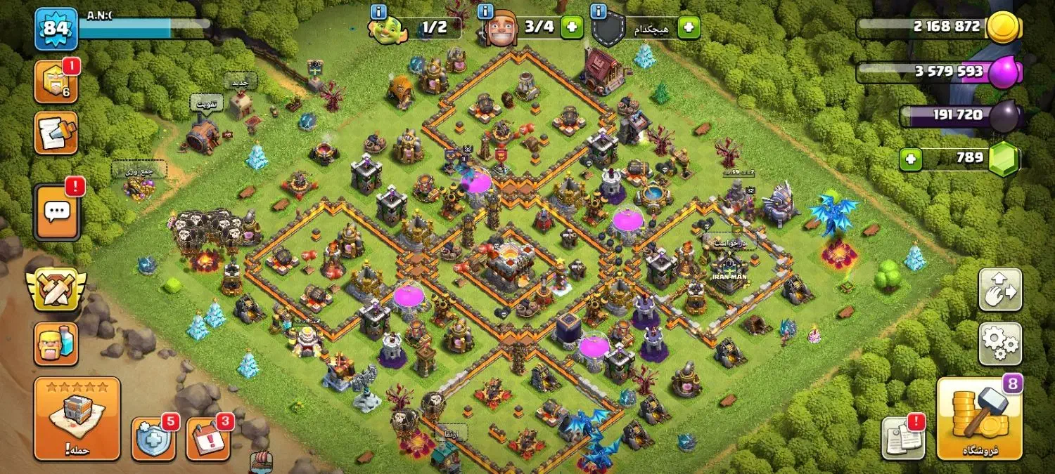 اکانت کلش تان|کنسول، بازی ویدئویی و آنلاین|بیرجند, |دیوار