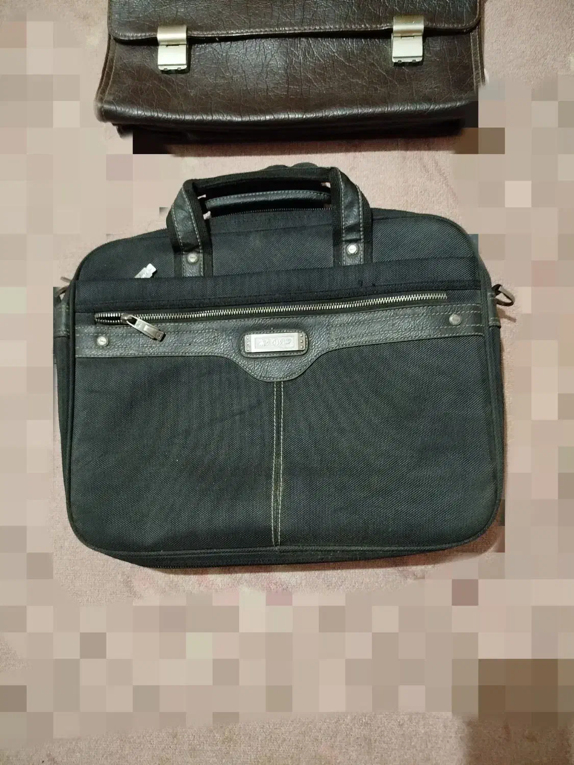 دوعدد ساک اداری چرم|کیف، کفش، کمربند|اهواز, سپیدار|دیوار