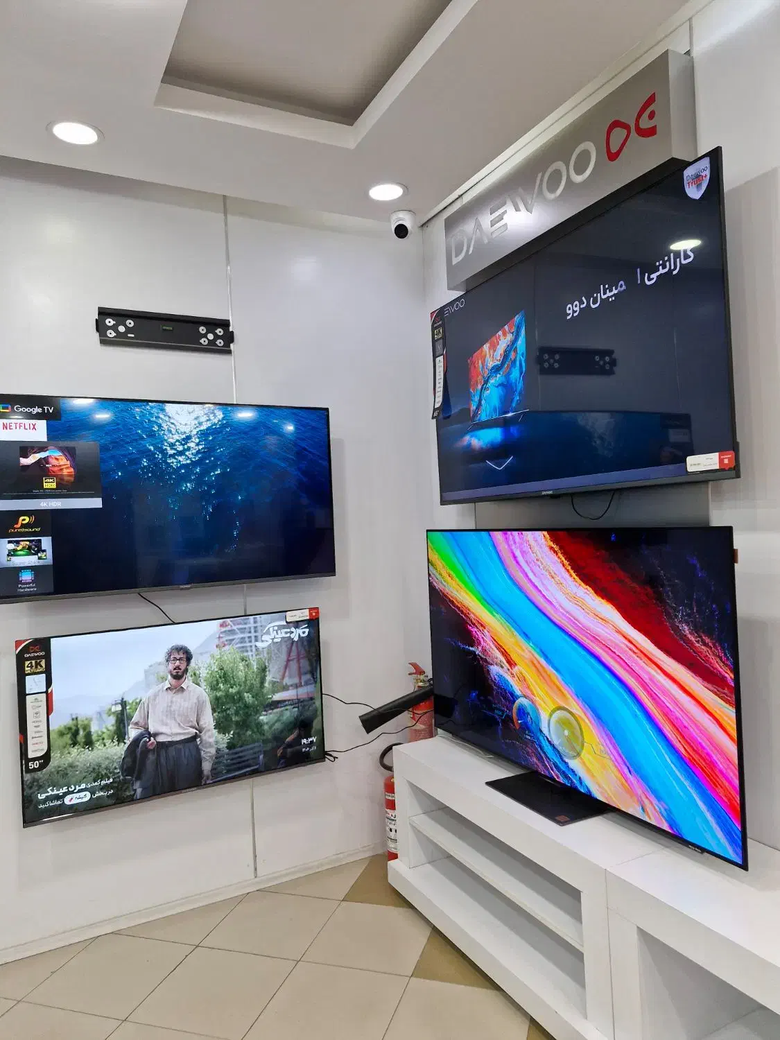 تلویزیون های دوو به صورت اقساطی از نمایندگی رسمی|تلویزیون و پروژکتور|شاهین‌شهر, فردوسی|دیوار