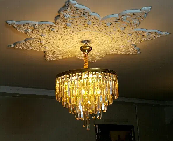 فروش فوری دو عدد لوستر|لوستر و چراغ آویز|اصفهان, شیخ اشراق|دیوار