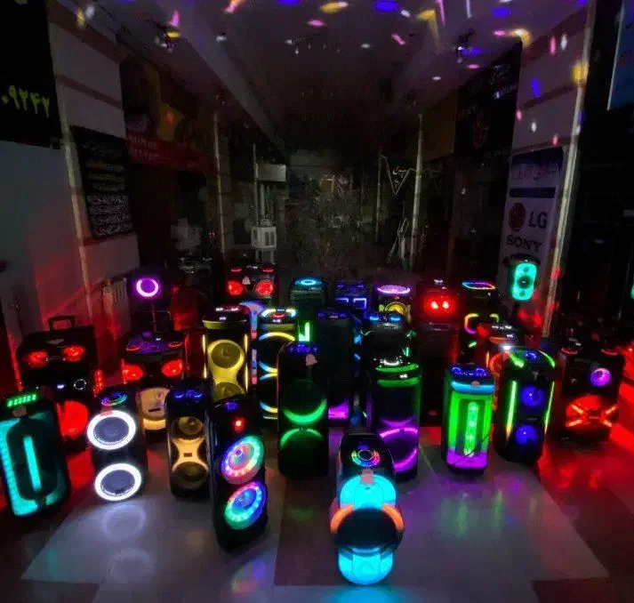 اسپیکر باند بلندگو باغ شارژی فلش بلوتوثی سیستم|سیستم صوتی خانگی|اصفهان, قلعه طبره|دیوار