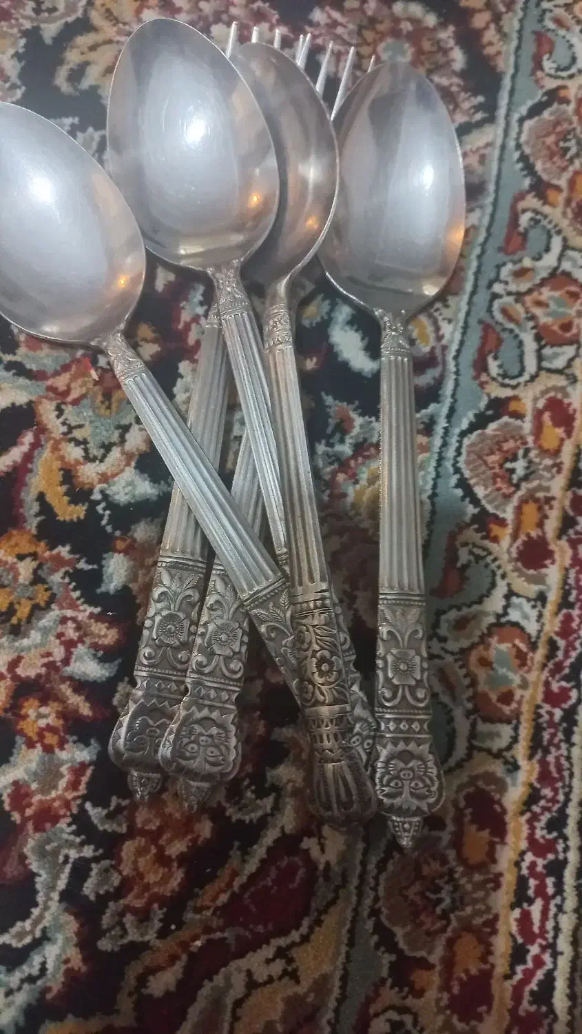 قاشق وچنگال مارک ژاپن استایل استیل اصل|ظروف سرو و پذیرایی|تهران, خواجه نظام الملک|دیوار