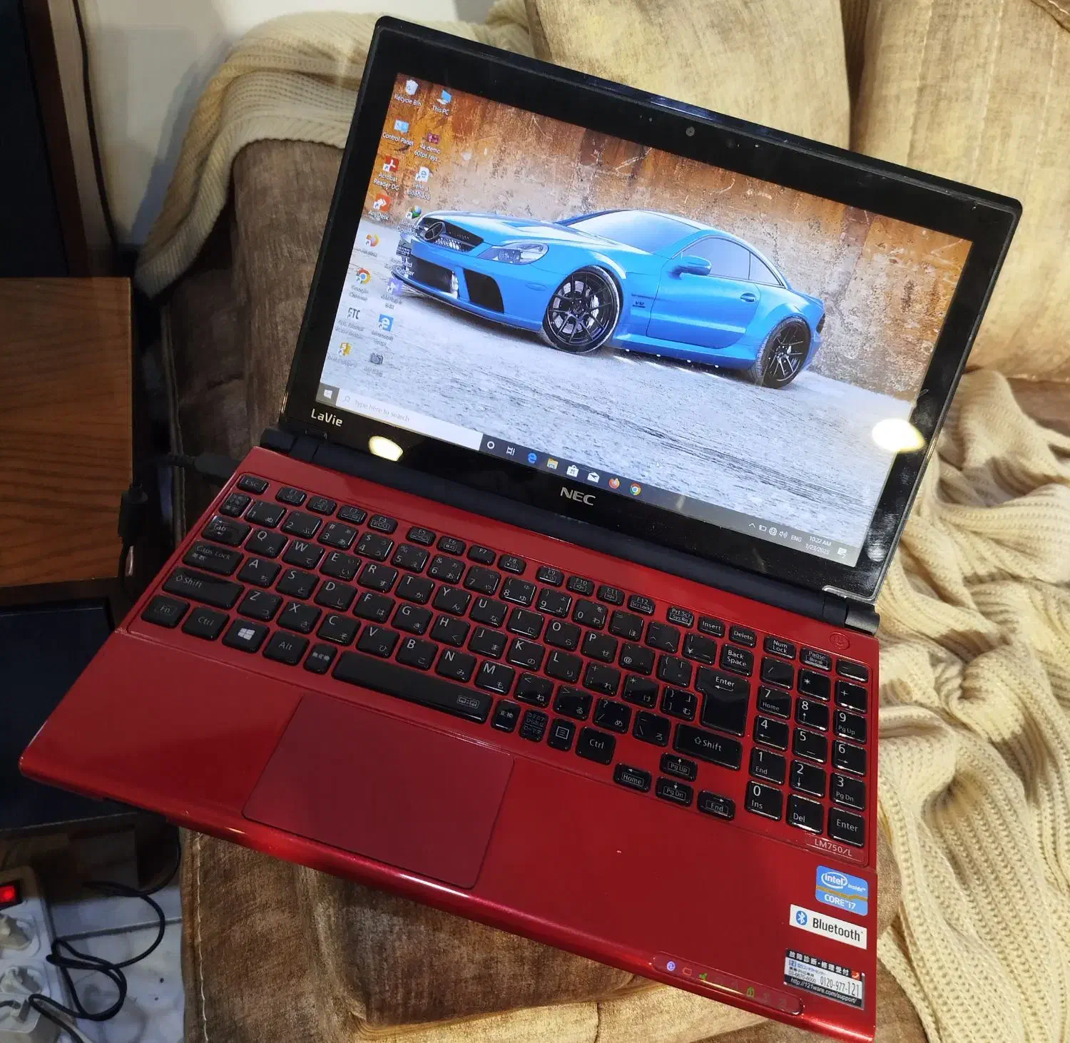 لپ تاپ nec اقتصادی ارزان در حد نو قرمز|رایانه همراه|مشهد, کلاهدوز|دیوار