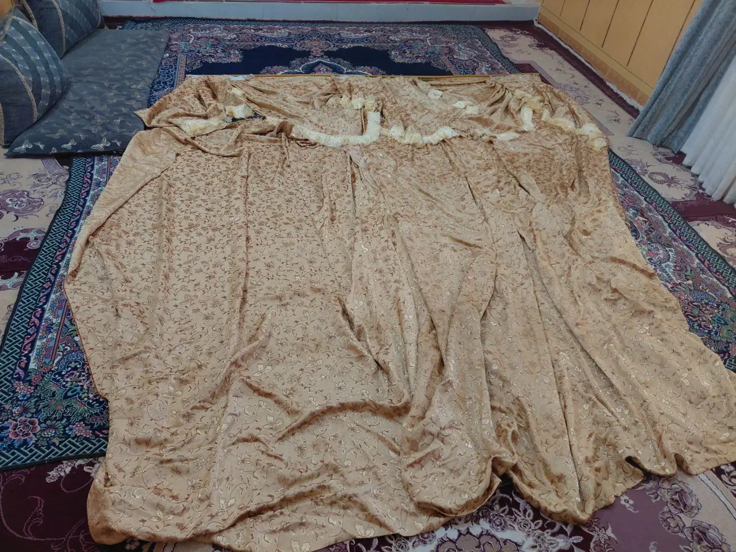 پرده چوبی نو نو|پرده، رانر، رومیزی|زابل, |دیوار