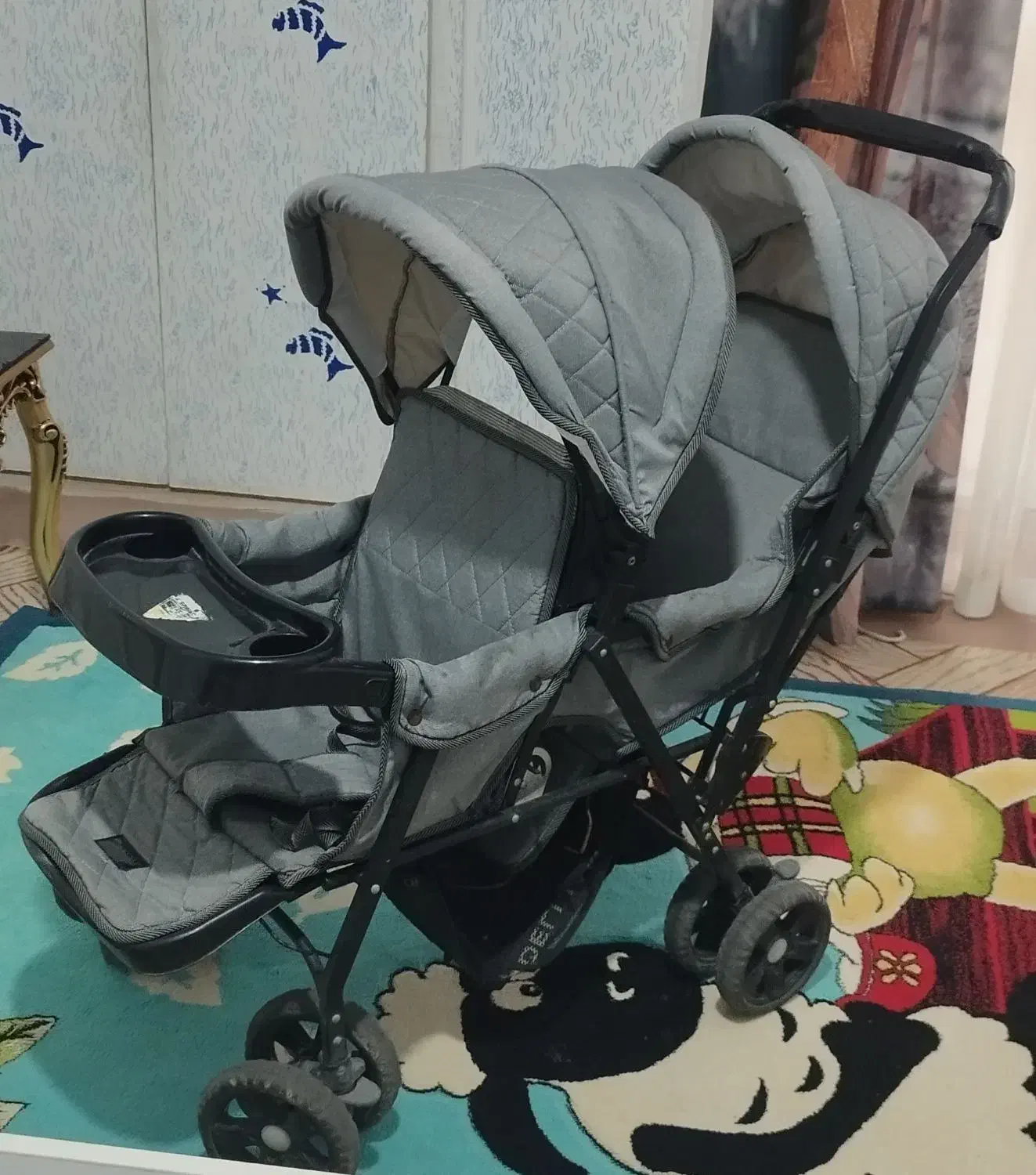 کالسکه دو قلو|کالسکه و لوازم جانبی|ملایر, |دیوار