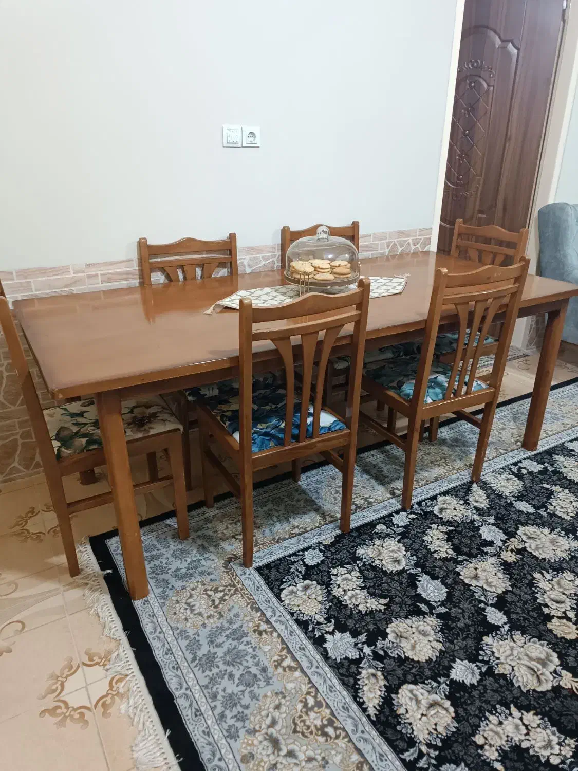 میز ناهار خوری تمام چوب|میز و صندلی غذاخوری|شیراز, دارالرحمه|دیوار