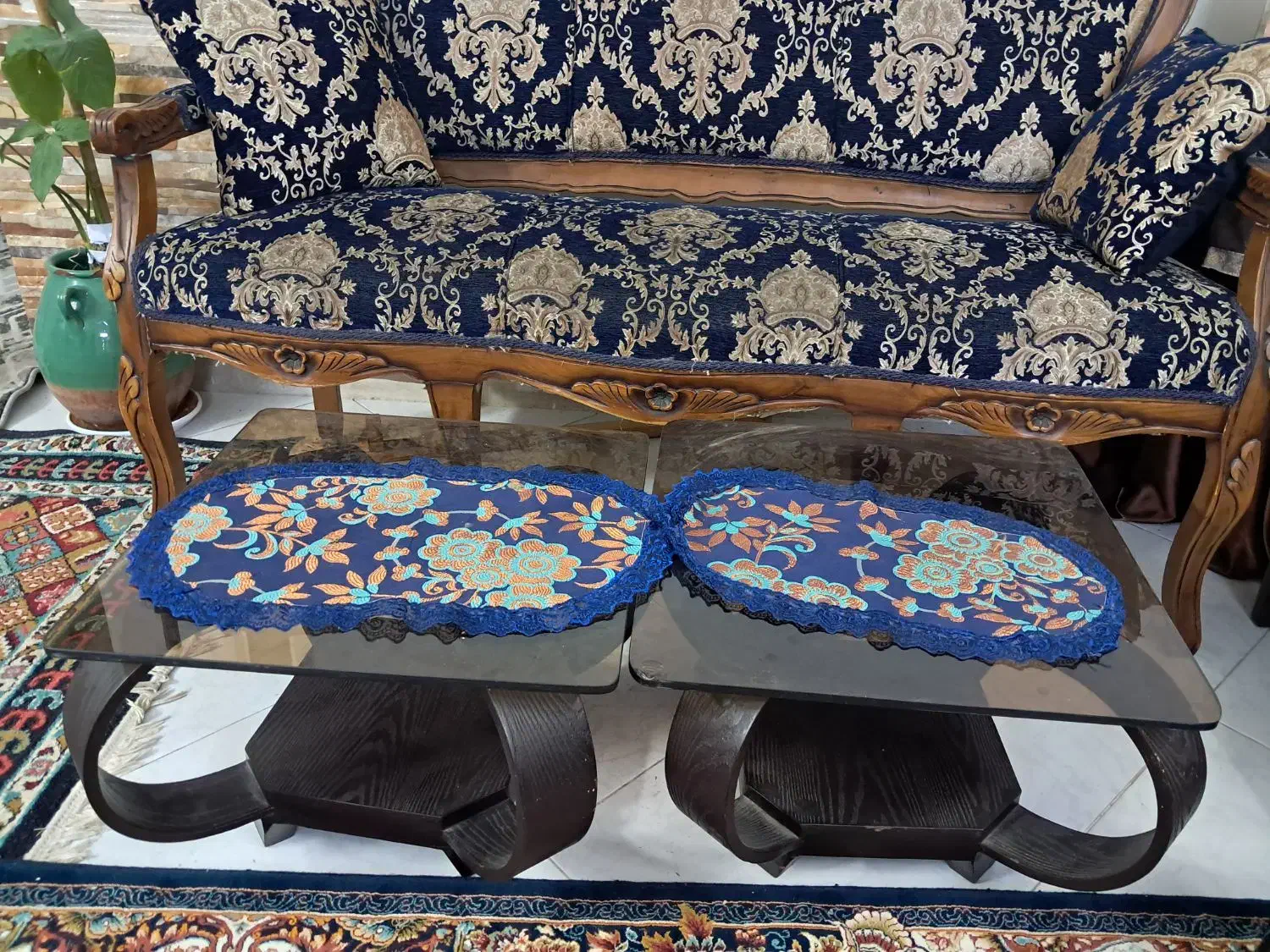 مبل طرح سلطنتی|مبلمان خانگی و میز عسلی|تهران, جوادیه تهرانپارس|دیوار