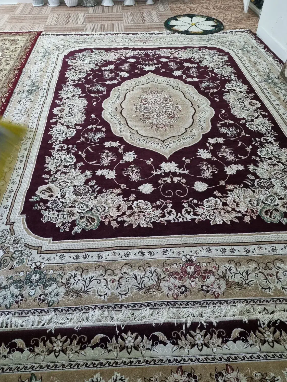 قالی ۱۲متری|فرش|شوشتر, |دیوار