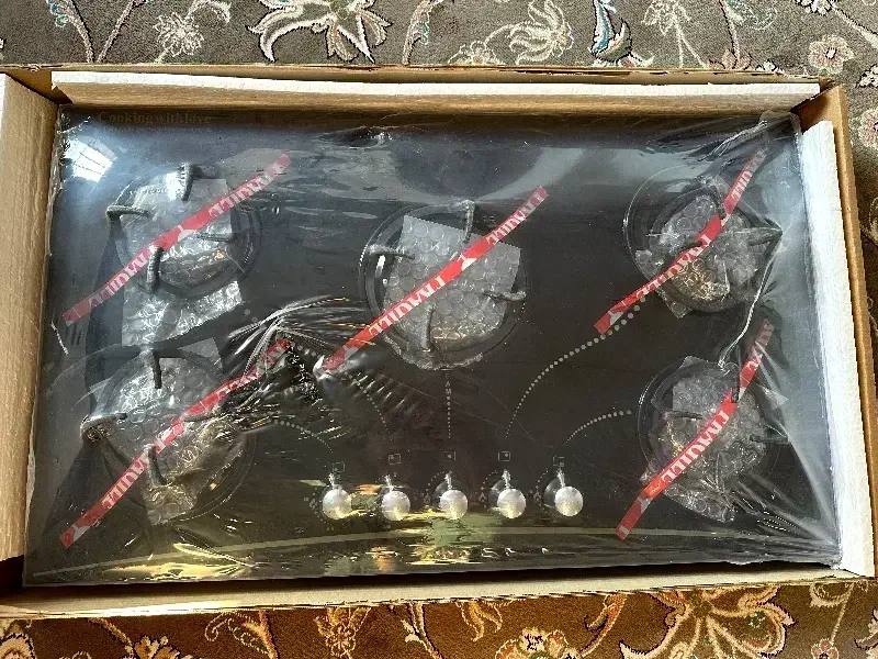 گاز شیشه ای مارک تکنو ایتالیایی|اجاق گاز و لوازم برقی پخت‌وپز|جوانرود, |دیوار