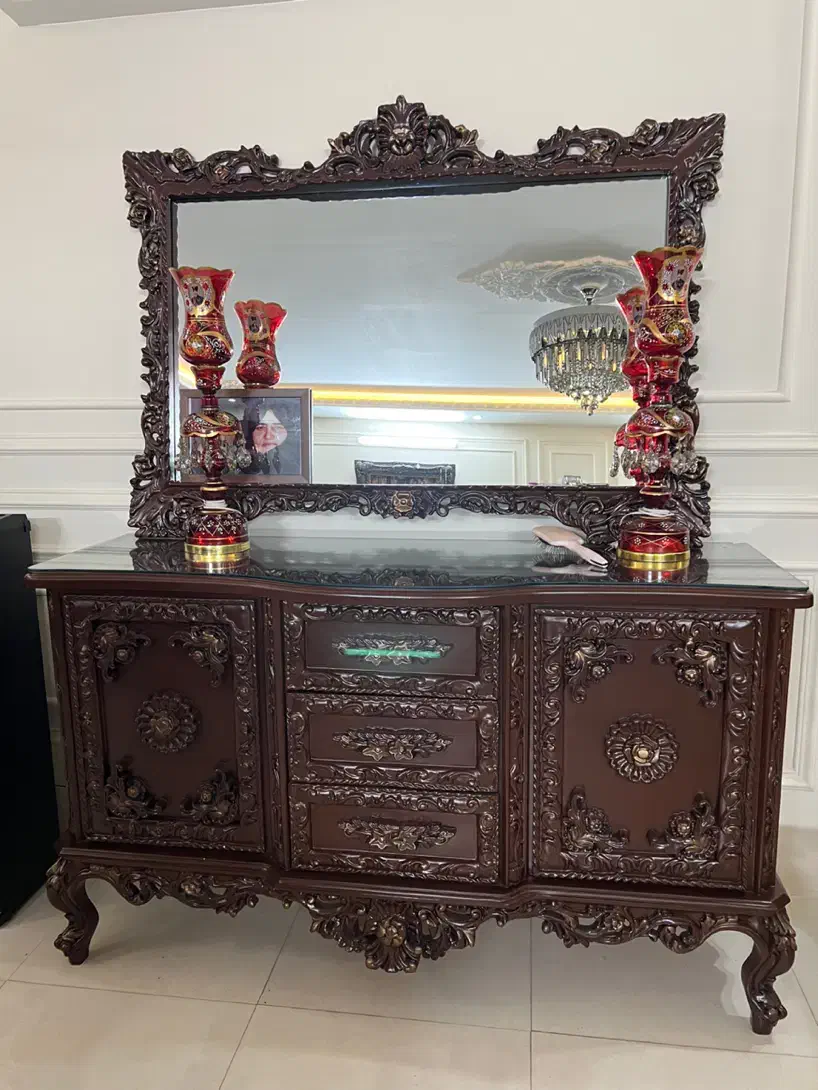 گنجه ساعت کنسول|بوفه، ویترین، کنسول|مشهد, یاس|دیوار