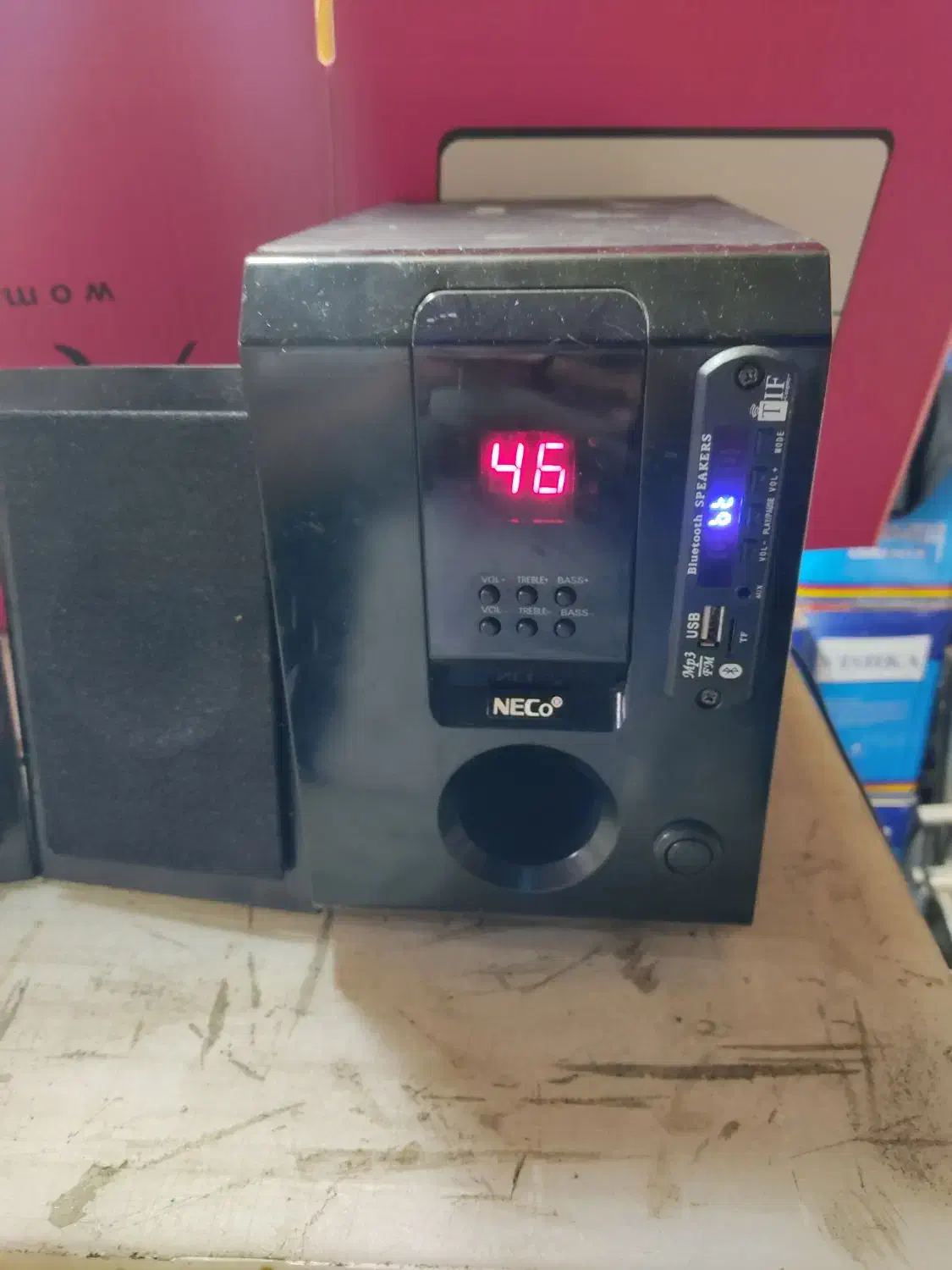 اسپیکر سه تیکه بلوتوثی|قطعات و لوازم جانبی رایانه|مشهد, عامل|دیوار