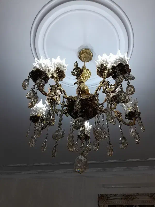 ۳ عدد لوستر برنز درحد نو|لوستر و چراغ آویز|پاکدشت, حصار امیر|دیوار