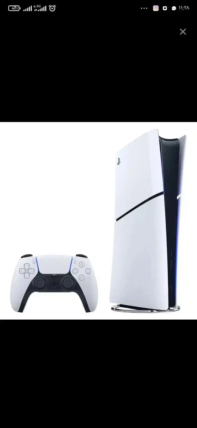 ps5 اسلیم دیجیتال با گارانتی|کنسول، بازی ویدئویی و آنلاین|کرمان, |دیوار