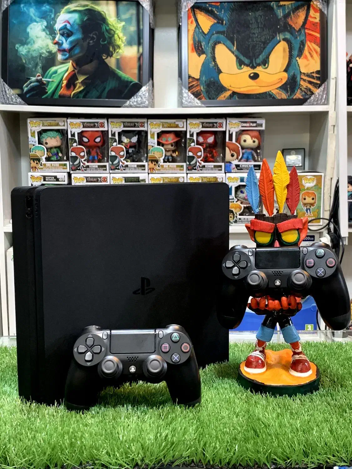 ps4 slim 1tra کپی خور دو دسته پلی استیشن ۴ ۱ ترا|کنسول، بازی ویدئویی و آنلاین|فردیس, فردیس|دیوار