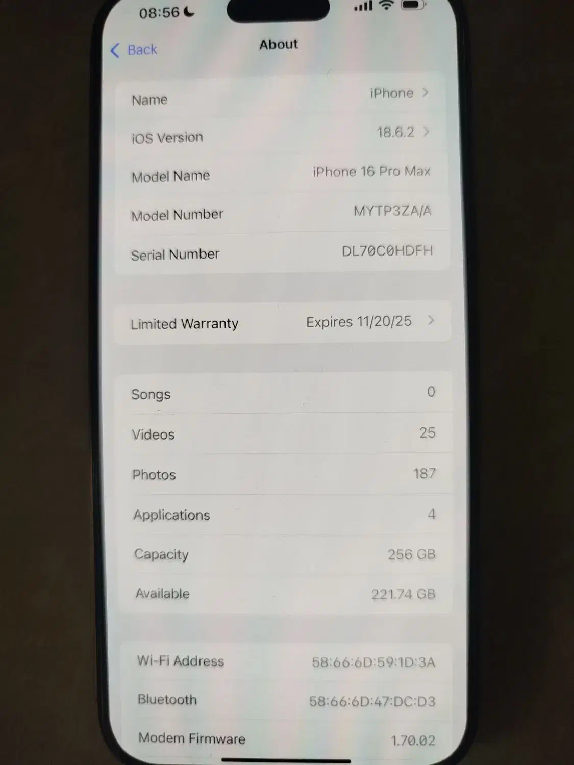آیفون 16 پرومکس 256|موبایل|میانه, |دیوار