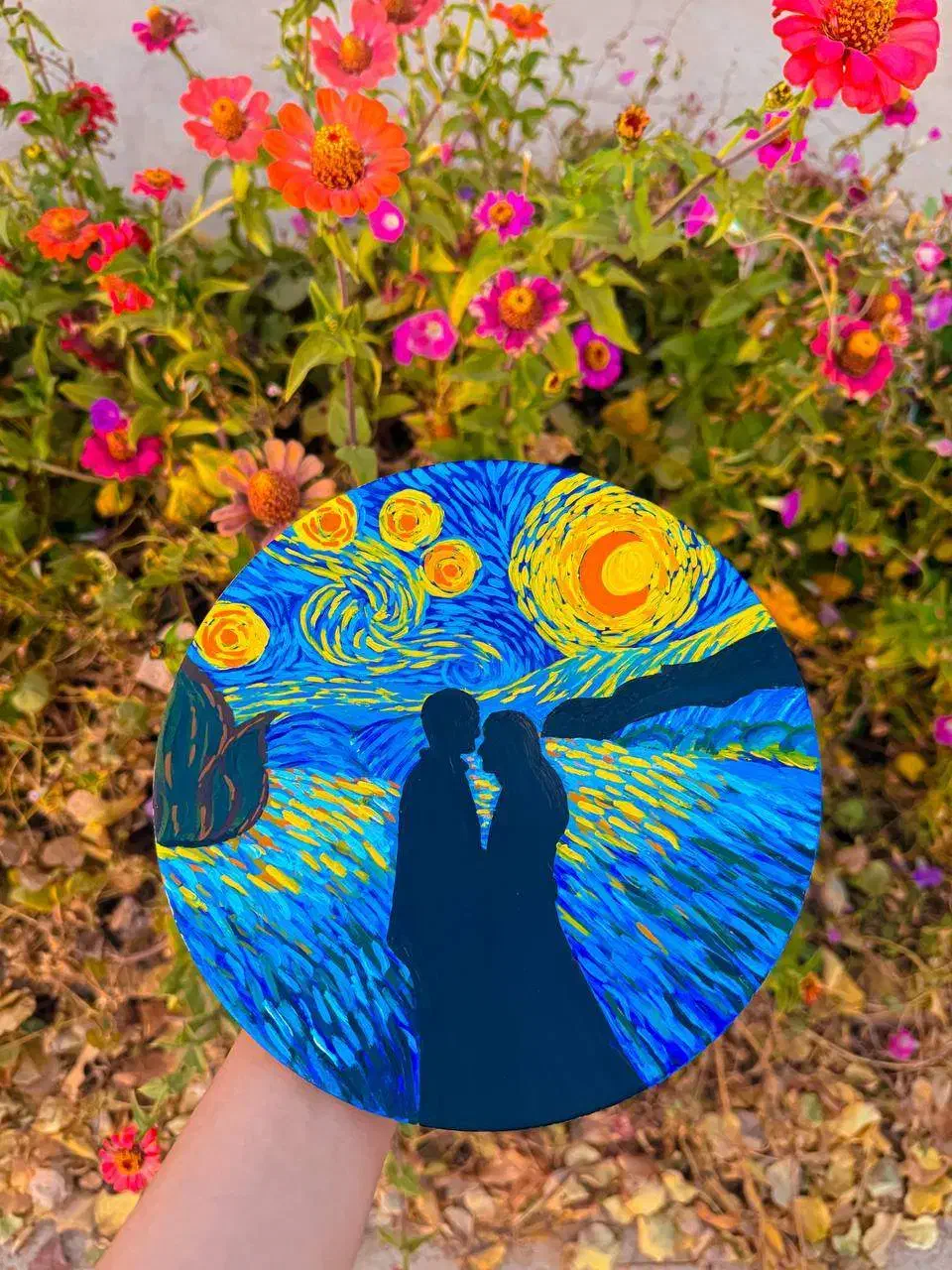 دیوارکوب سفالی ونگوگ|تابلو، نقاشی، عکس|سنندج, |دیوار