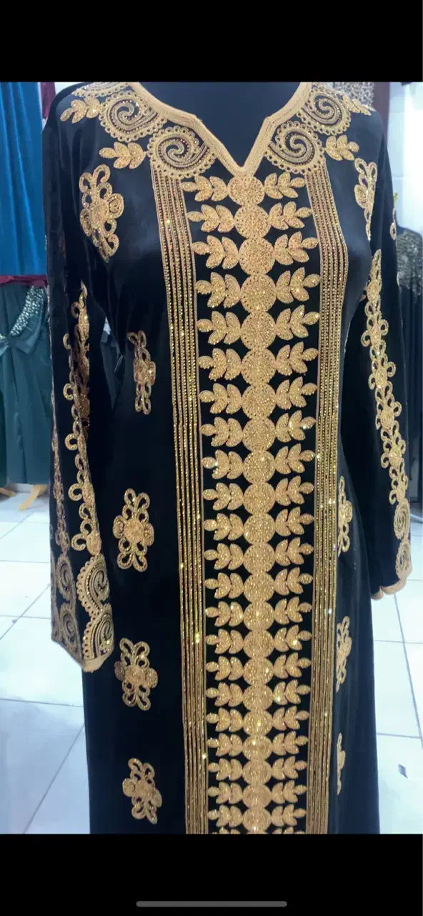 ماکسی مشکی مخمل|لباس|اهواز, کوی علوی|دیوار