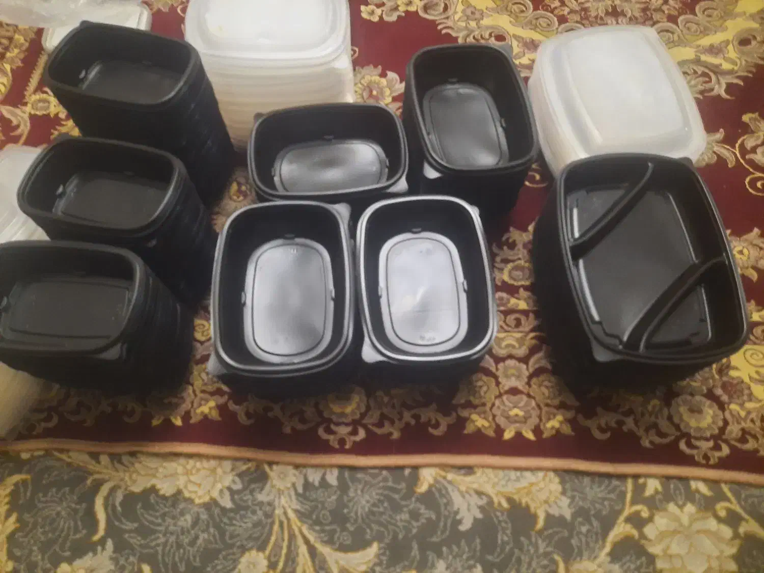 ظرف غذا|ظروف نگهدارنده، پلاستیکی، یک‌بارمصرف|تهران, امیر بهادر|دیوار