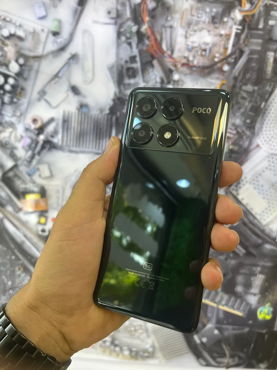 POCO X6 PRO رنگ مشکی 512گیگرم 12|موبایل|اصفهان, احمدآباد|دیوار