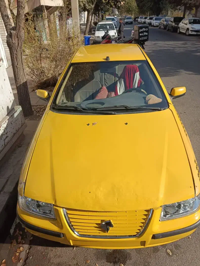 تاکسی درون شهری کرج سمند ای اف سون دوگانه شرکتی|خودرو سواری و وانت|کرج, بنیاد|دیوار