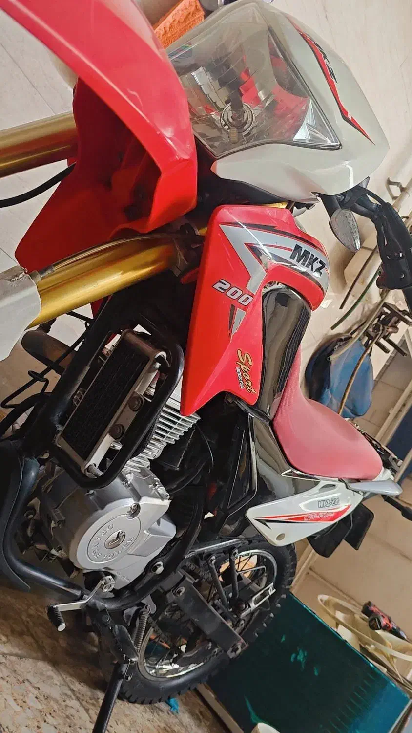 فروش موتور تریل MKZ 200|موتورسیکلت|اهواز, شهرک دانشگاه|دیوار