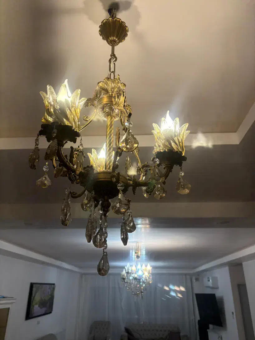 لوستر|لوستر و چراغ آویز|همدان, |دیوار