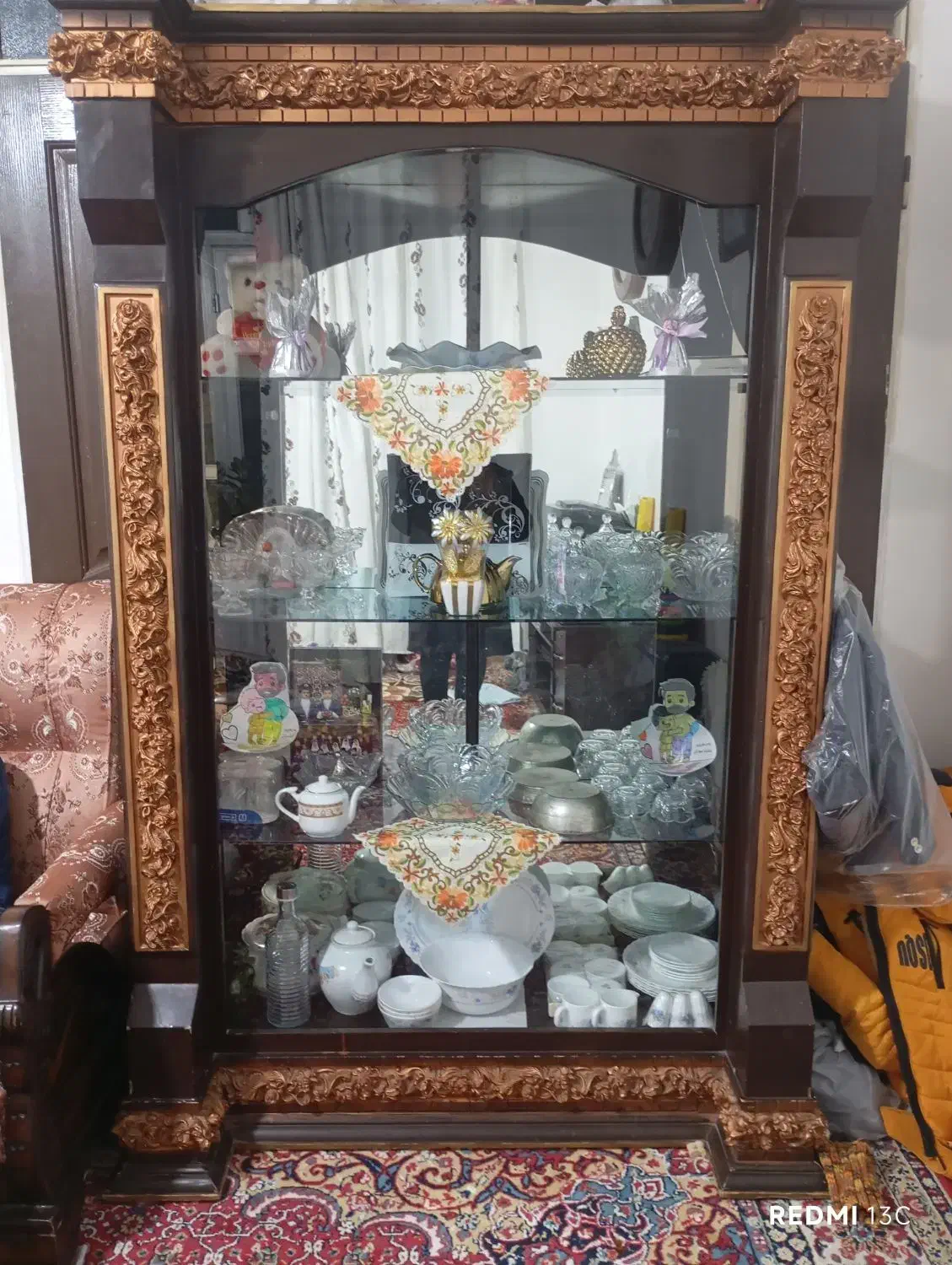 بوفه|بوفه، ویترین، کنسول|خواجه, |دیوار