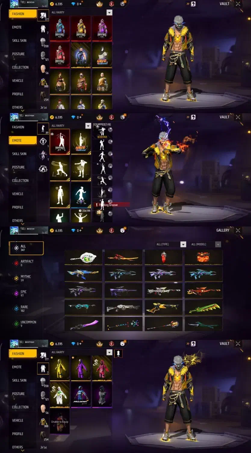 اکانت فری فایر فقط طاق|کنسول، بازی ویدئویی و آنلاین|مهاباد (آذربایجان غربی), |دیوار