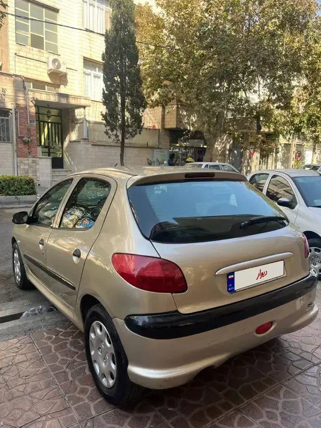 پژو ۲۰۶ تیپ ۶|خودرو سواری و وانت|تهران, شهرک غرب|دیوار