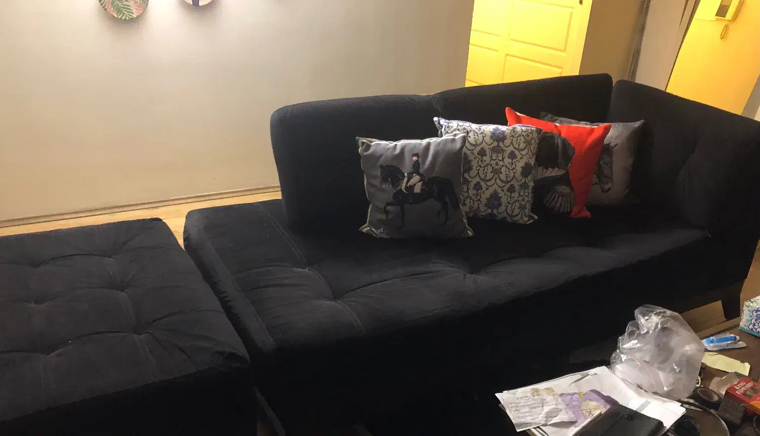 نیم ست جلوی تلویزیون|مبلمان خانگی و میز عسلی|فریدون‌کنار, |دیوار