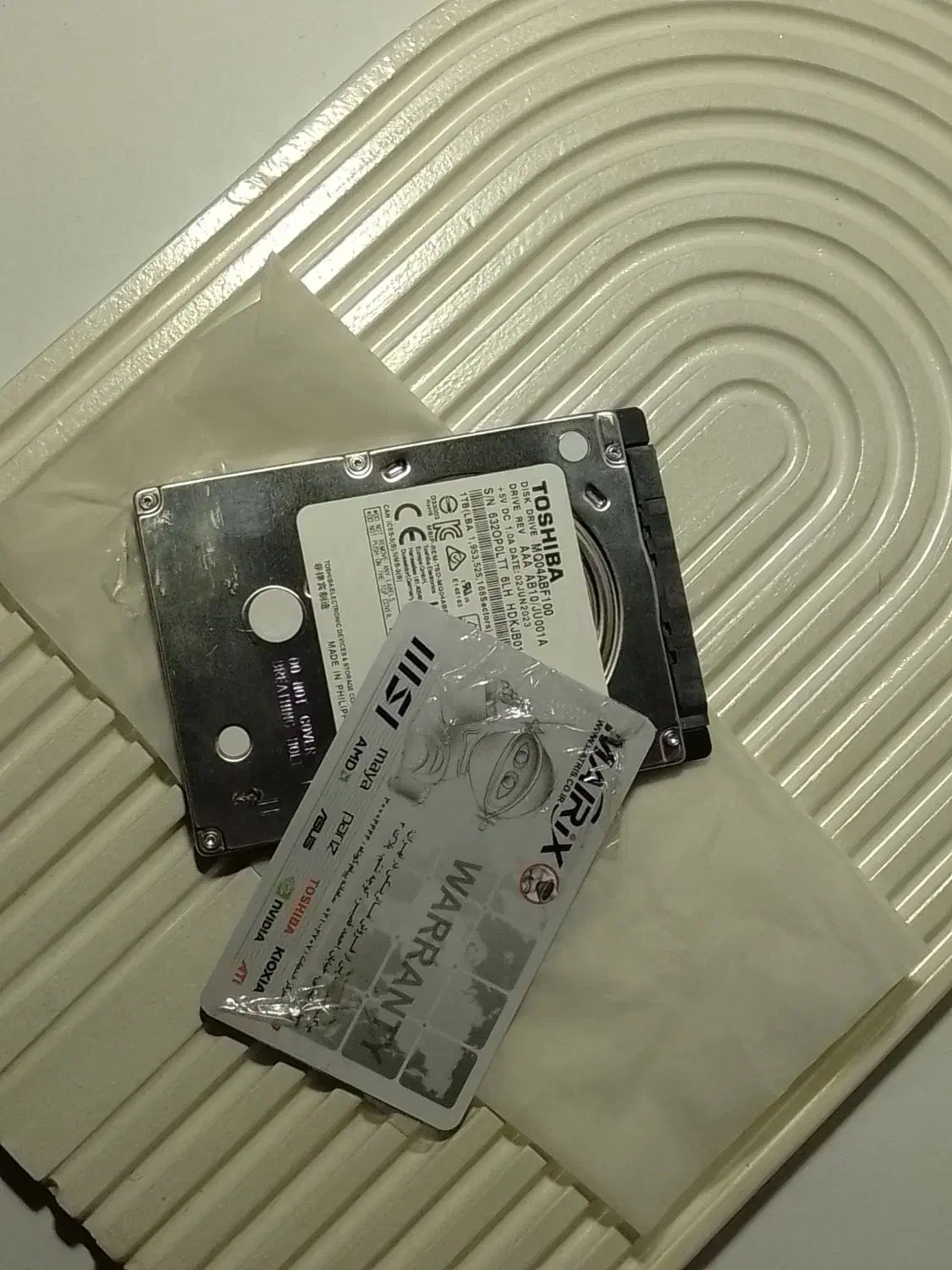 هارد لپتابی اینترنال یک ترا توشیبا|قطعات و لوازم جانبی رایانه|قزوین, |دیوار