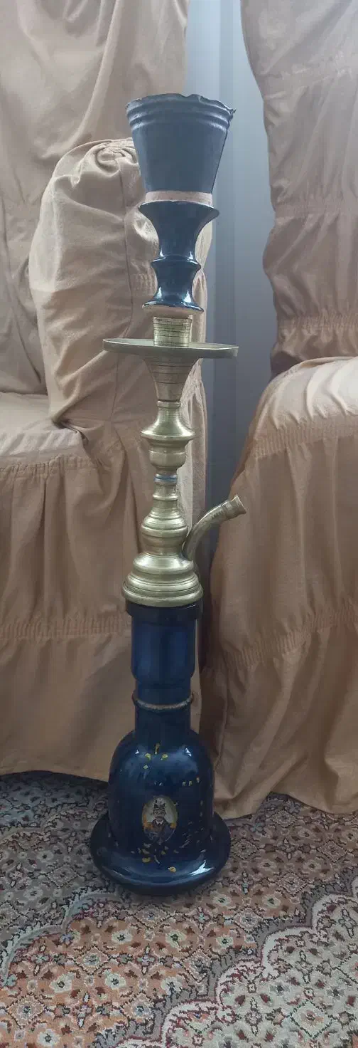 قلیان برنز قدیم سنگین|زیورآلات و اکسسوری|اردبیل, |دیوار