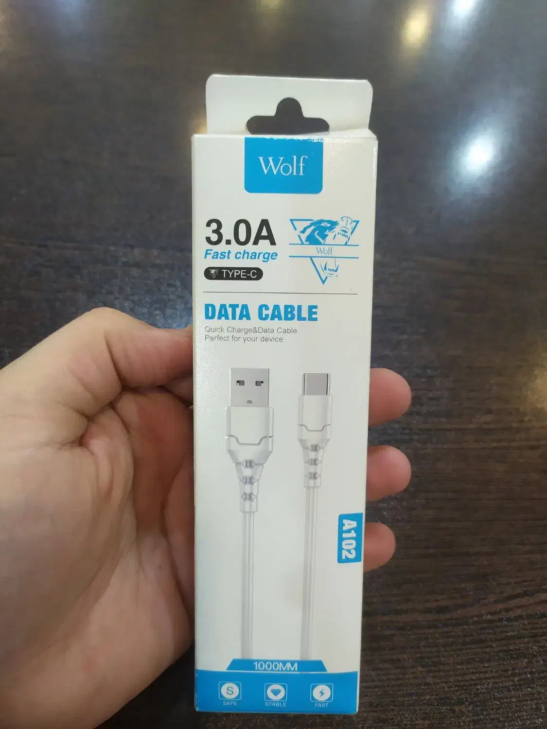 کابل شارژر تایپ سی|لوازم جانبی موبایل و تبلت|خرم‌آباد, |دیوار