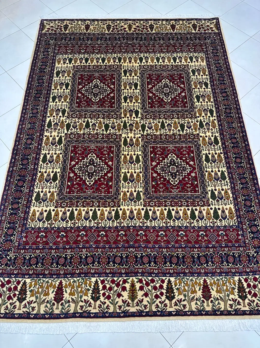 فرش دستبافت قشقایی/پرو در منزل/اقساط|فرش|مشهد, کوثر|دیوار