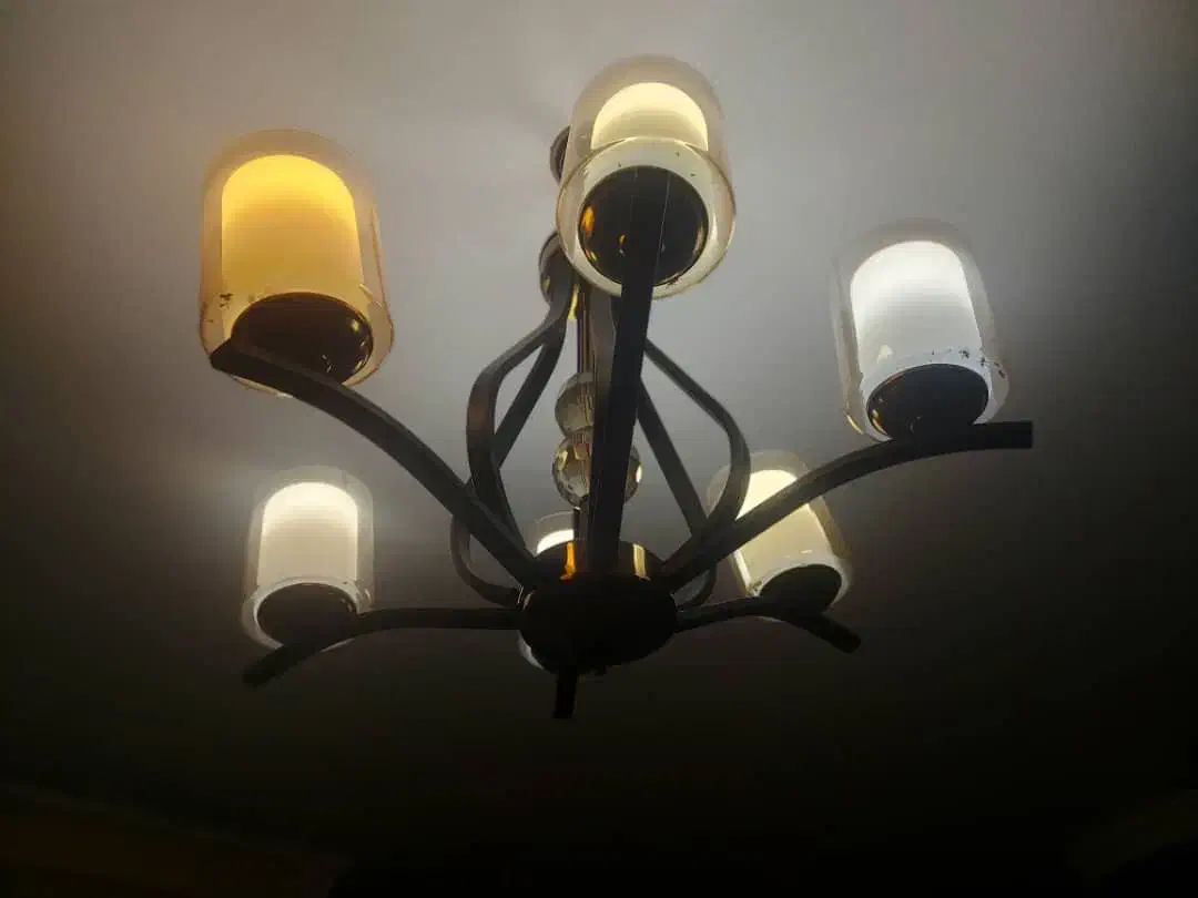 لوستر|لوستر و چراغ آویز|کیش, |دیوار