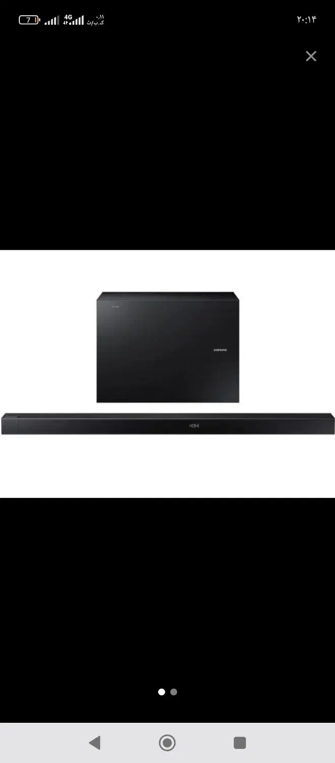 ساندبار و ساب ووفر سامسونگ آکبند مدل ps-wk490|سیستم صوتی خانگی|تهران, حکیمیه|دیوار