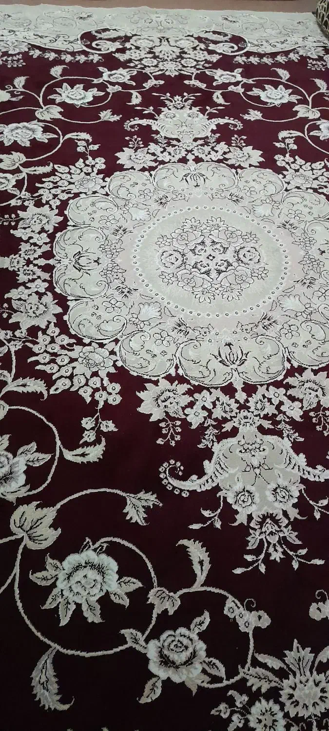 فرش 12 متری 500 شانه مشهد کاملا نو وسالم|فرش|گلپایگان, |دیوار