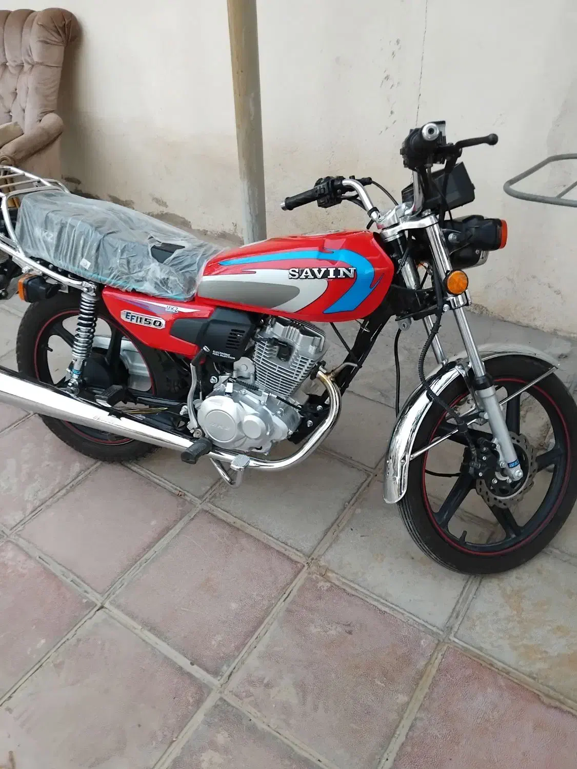 ساوین مدل ۴۰۲ صفر|موتورسیکلت|محمدشهر, زیبادشت|دیوار