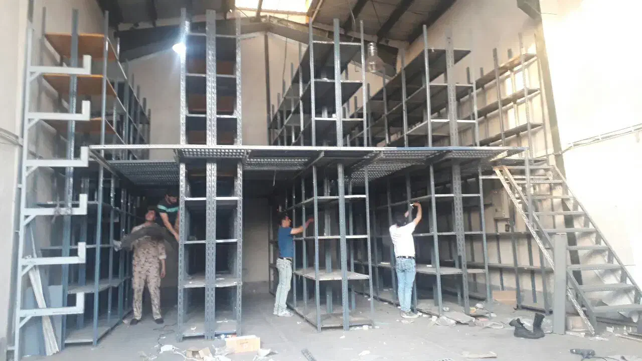 حفاظ دار برچسب خور/قفسه تک لاین دولاین/نصب|فروشگاه و مغازه|هشتگرد, هشتگرد قدیم|دیوار