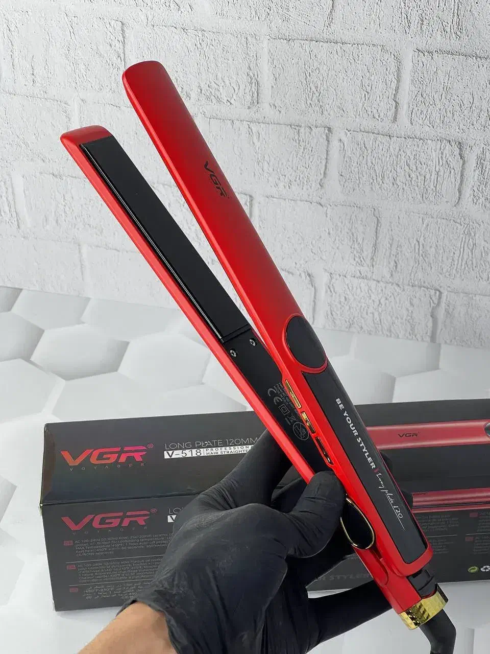 اتو مو حرفه‌ای صفحه سرامیک باریک وی‌جی‌ار|آرایشی، بهداشتی، درمانی|رشت, کوی طالقانی|دیوار