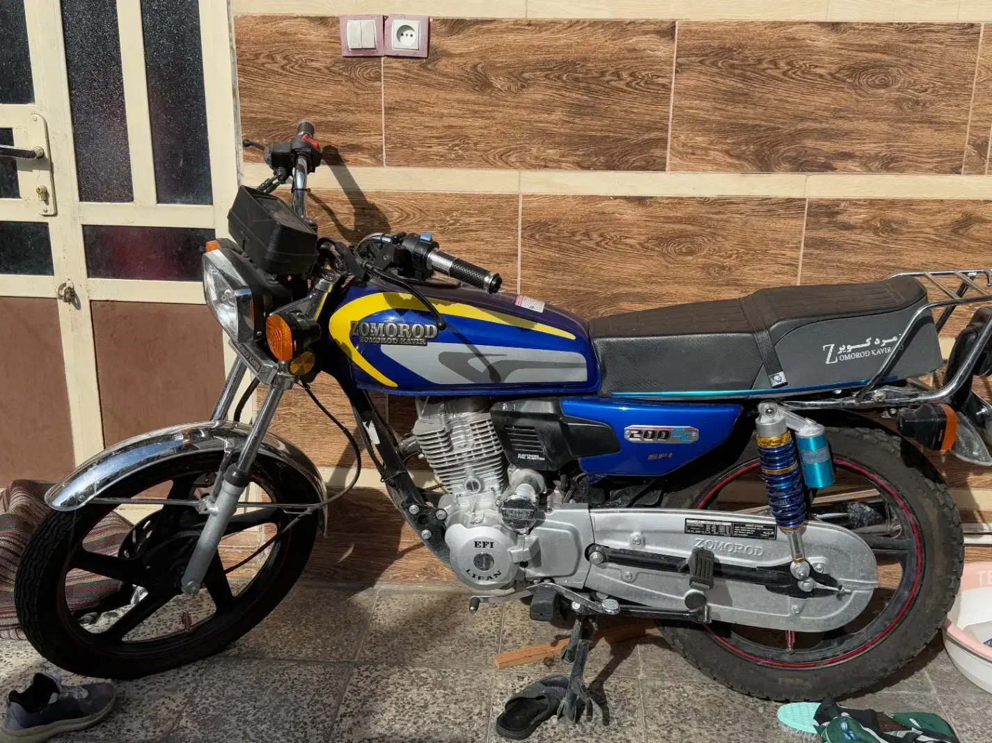 فروش موتور سیکلت ۲۰۰استارتی زمرد|موتورسیکلت|معمولان, |دیوار