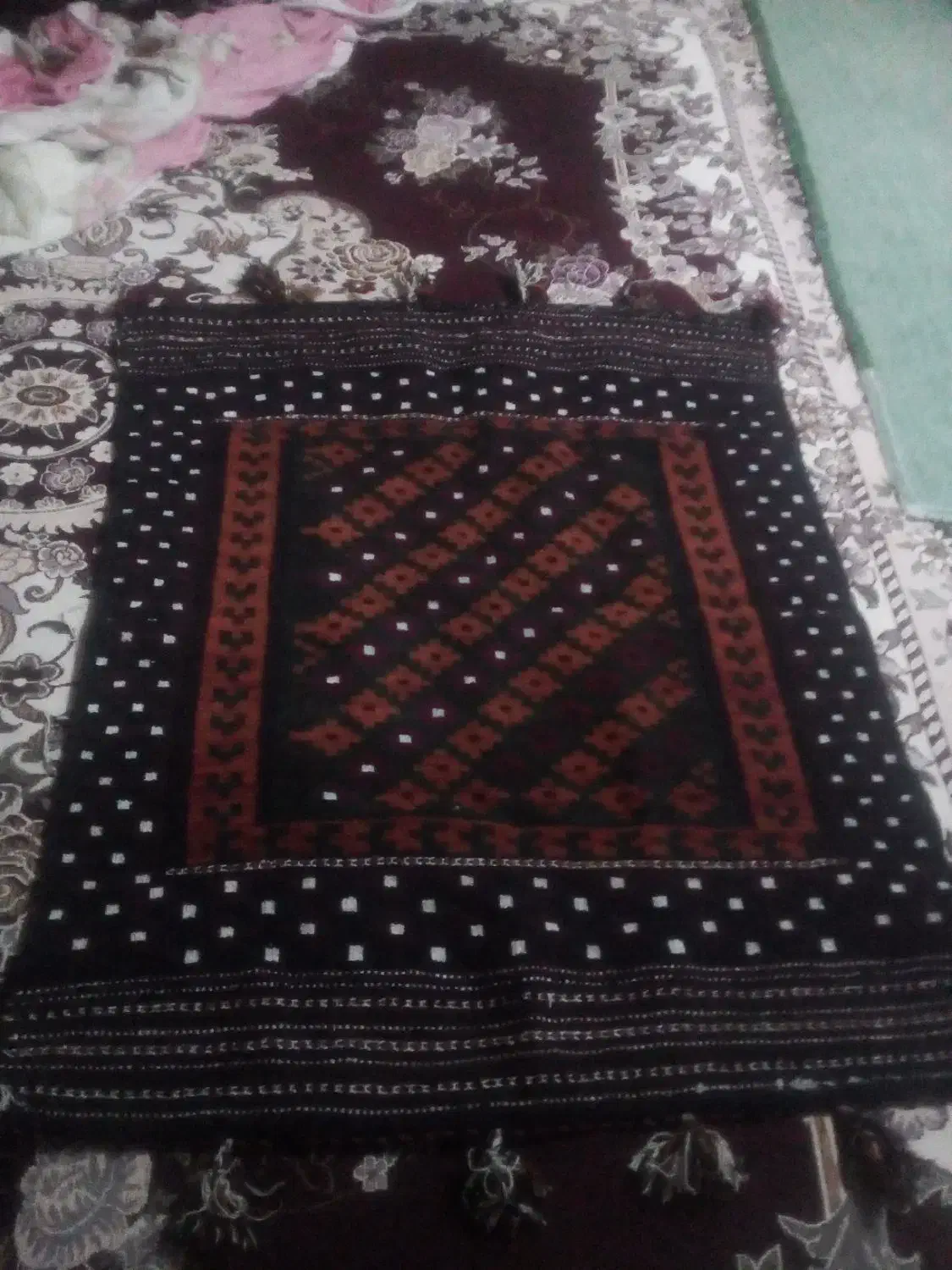 سفره دستباف نو ۸۵۰۰|گلیم، جاجیم، گبه|ایذه, |دیوار