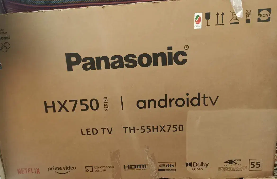 تلوزیون پاناسونیک 55|تلویزیون و پروژکتور|شیراز, آبیاری|دیوار