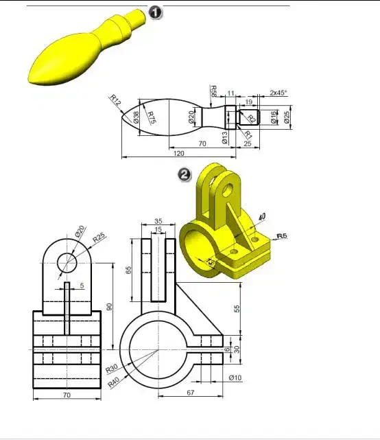 طراحی صنعتی/طراحی سه بعدی قطعه/نقشه کشی|خدمات پیشه و مهارت|تهران, سلسبیل شمالی|دیوار