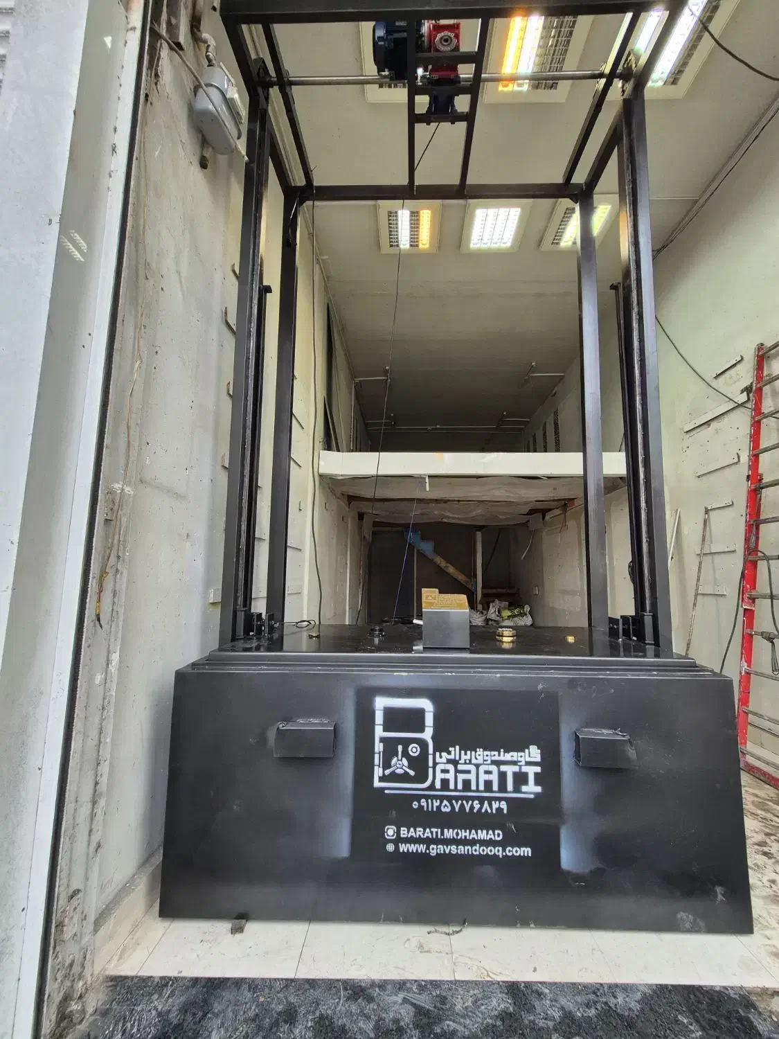 گاوصندوق اسانسوری سریen2800|ابزارآلات|گنبد کاووس, |دیوار