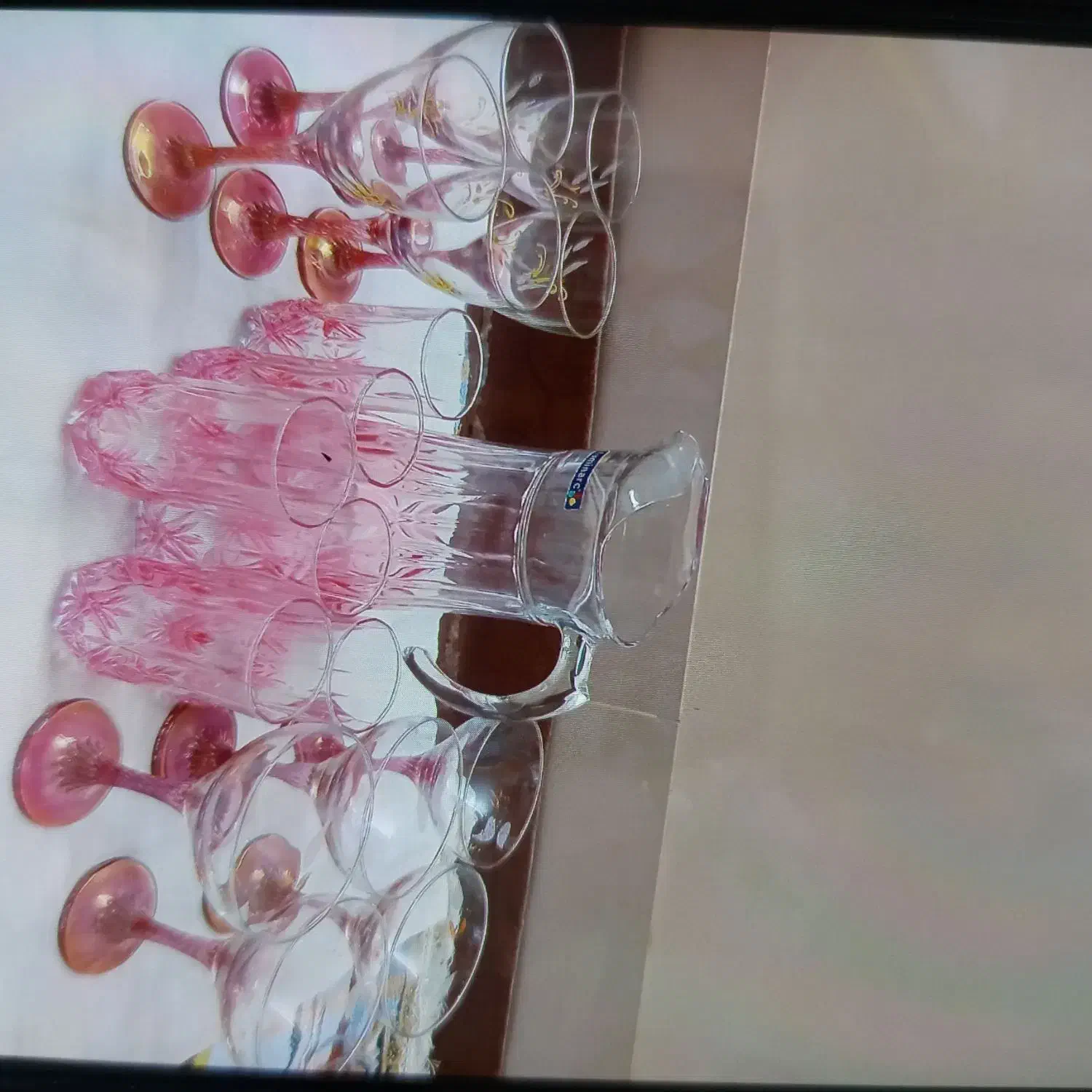 ست صورتی زیبا|صنایع دستی و سایر لوازم تزئینی|قم, لسانی|دیوار