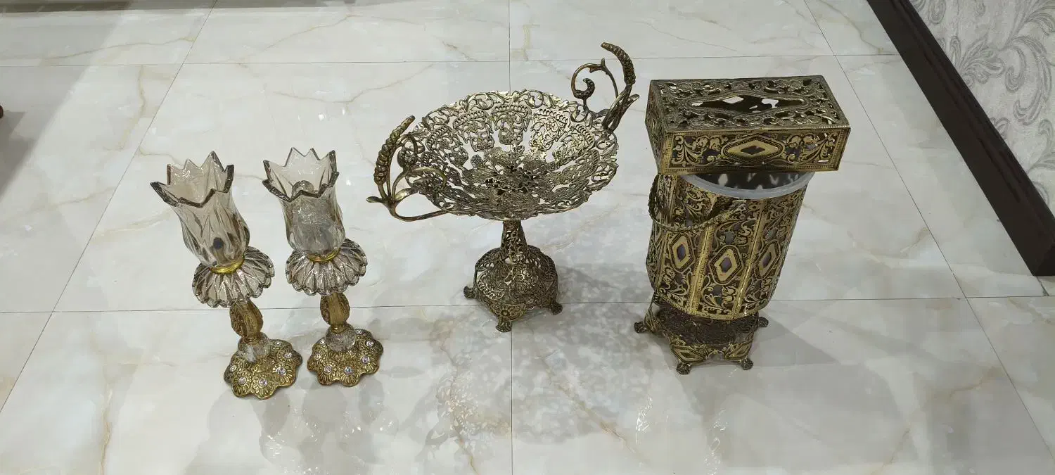 ظروف برنجی|صنایع دستی و سایر لوازم تزئینی|پاکدشت, پاکدشت (مامازند)|دیوار