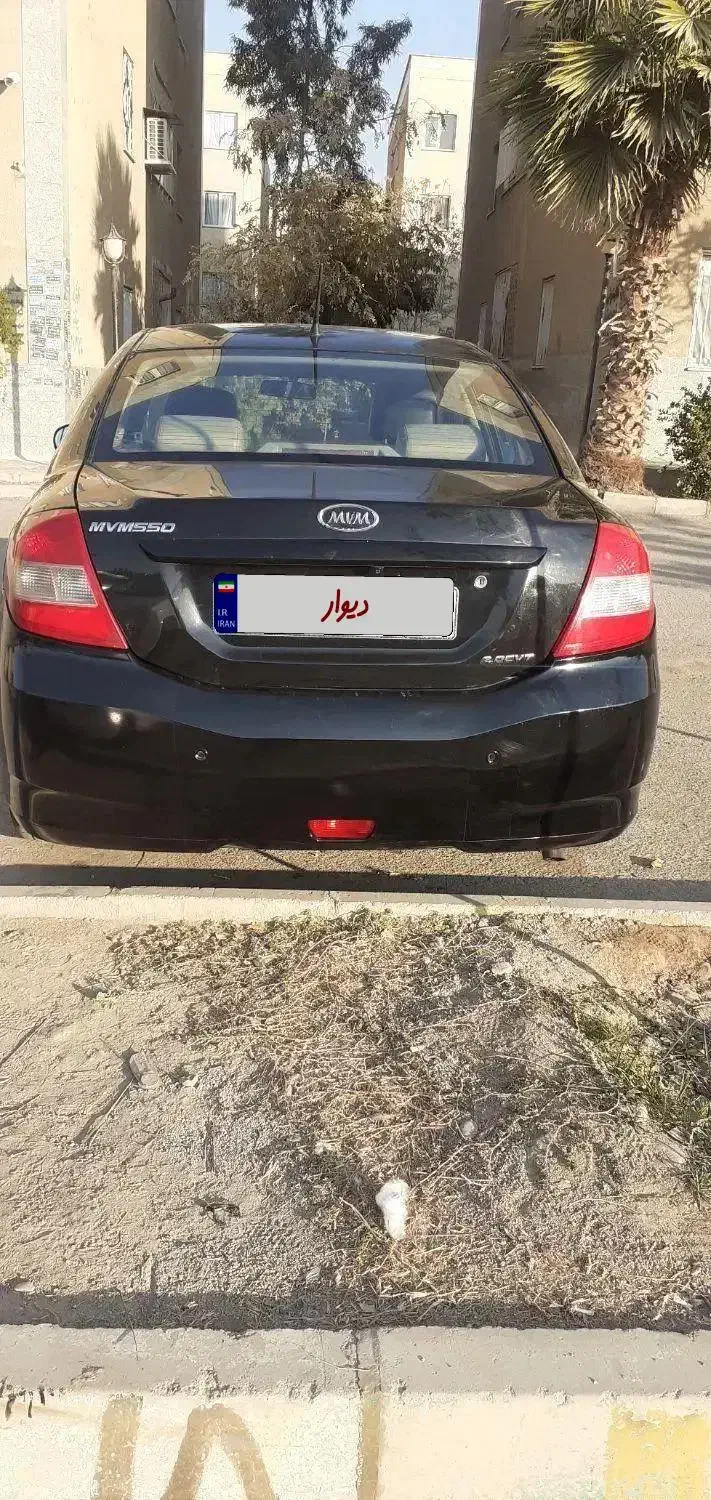 ام وی ام ۵۵۰ مدل ۹۴|خودرو سواری و وانت|پاکدشت, شهرک امام رضا|دیوار