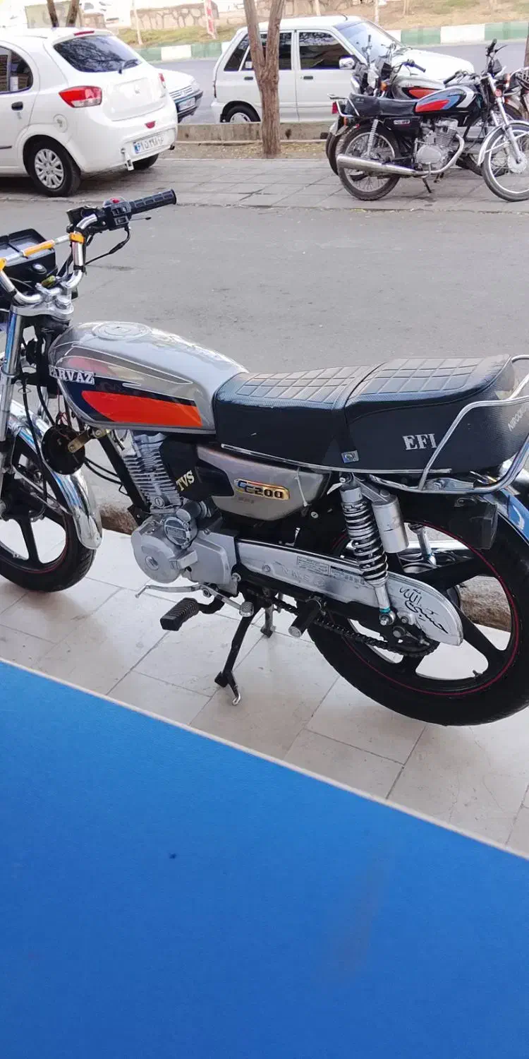 هندا200مدل1400|موتورسیکلت|قم, شهرک قدس|دیوار