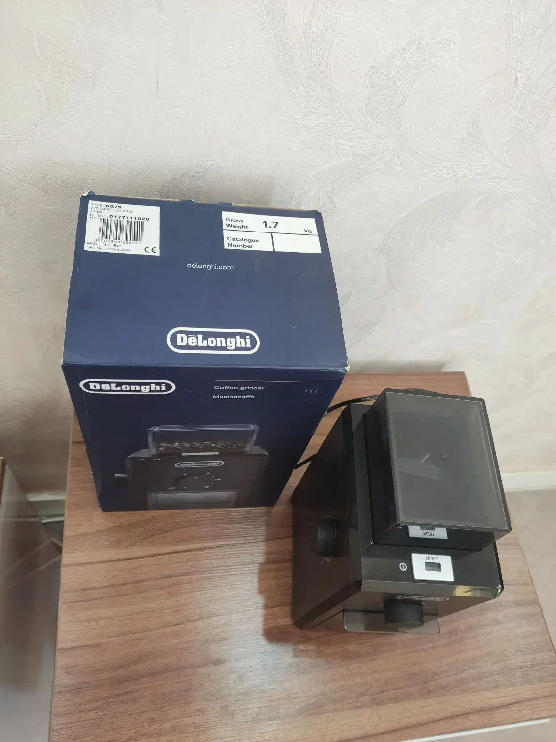 آسیاب قهوه دلونگی در حد آک|خردکن، آسیاب، غذاساز|دوگنبدان, |دیوار